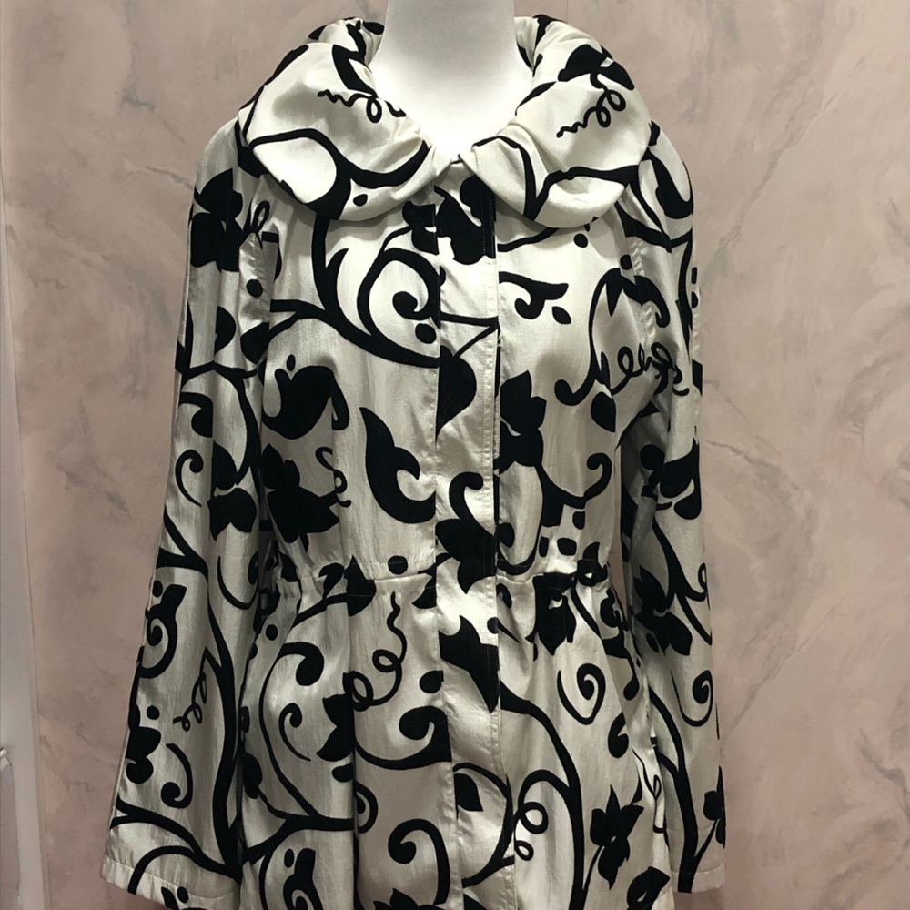 EUC white with black details jacket
